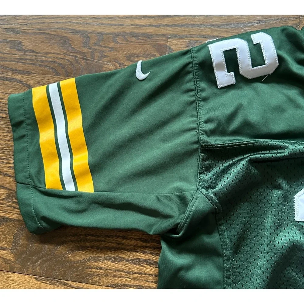 Nike NFL Green Bay Packers Aaron Rodgers 12 Youth Boys Large Football Jersey